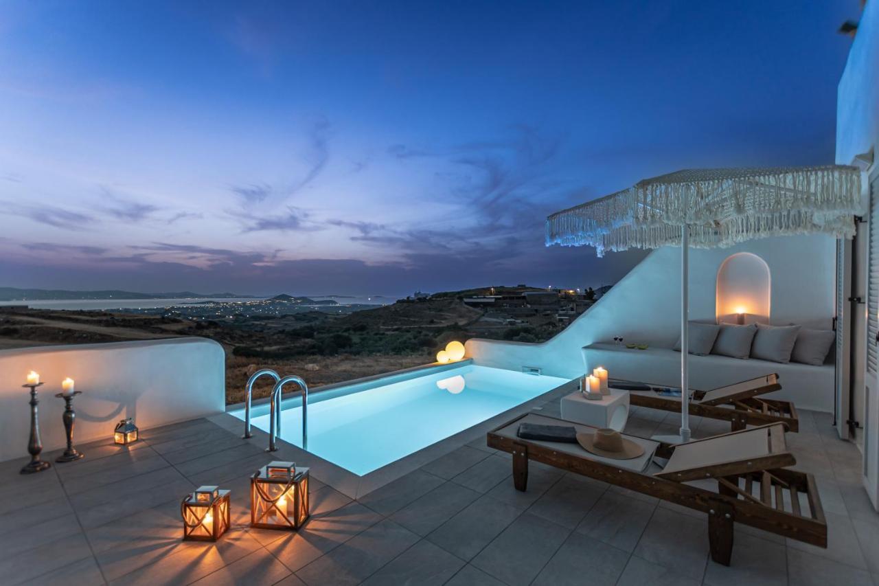 Ariadne'S Crown Suites Astro Concept Pool Luxury Naxos Vivlos Exterior photo