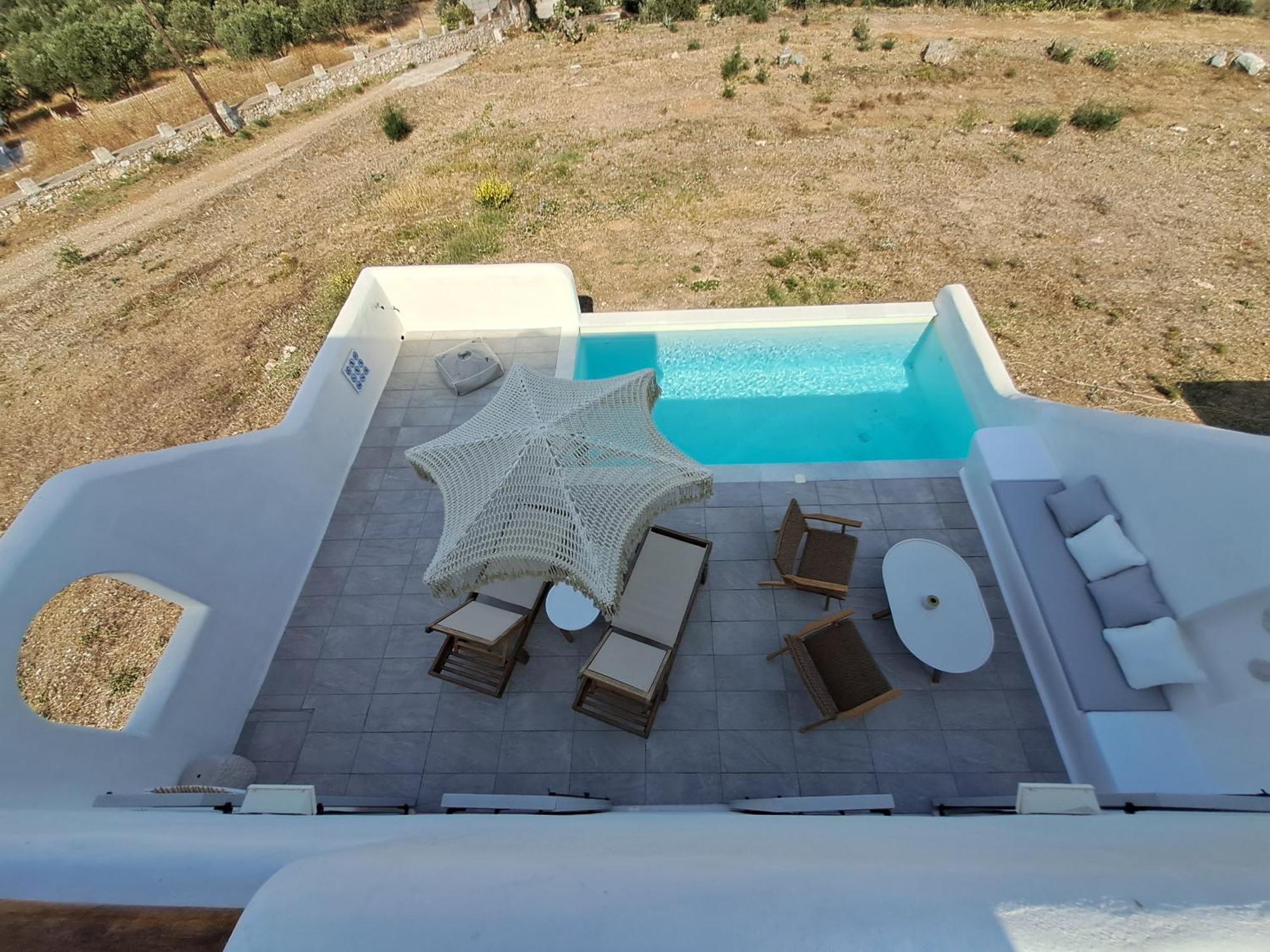 Ariadne'S Crown Suites Astro Concept Pool Luxury Naxos Vivlos Exterior photo