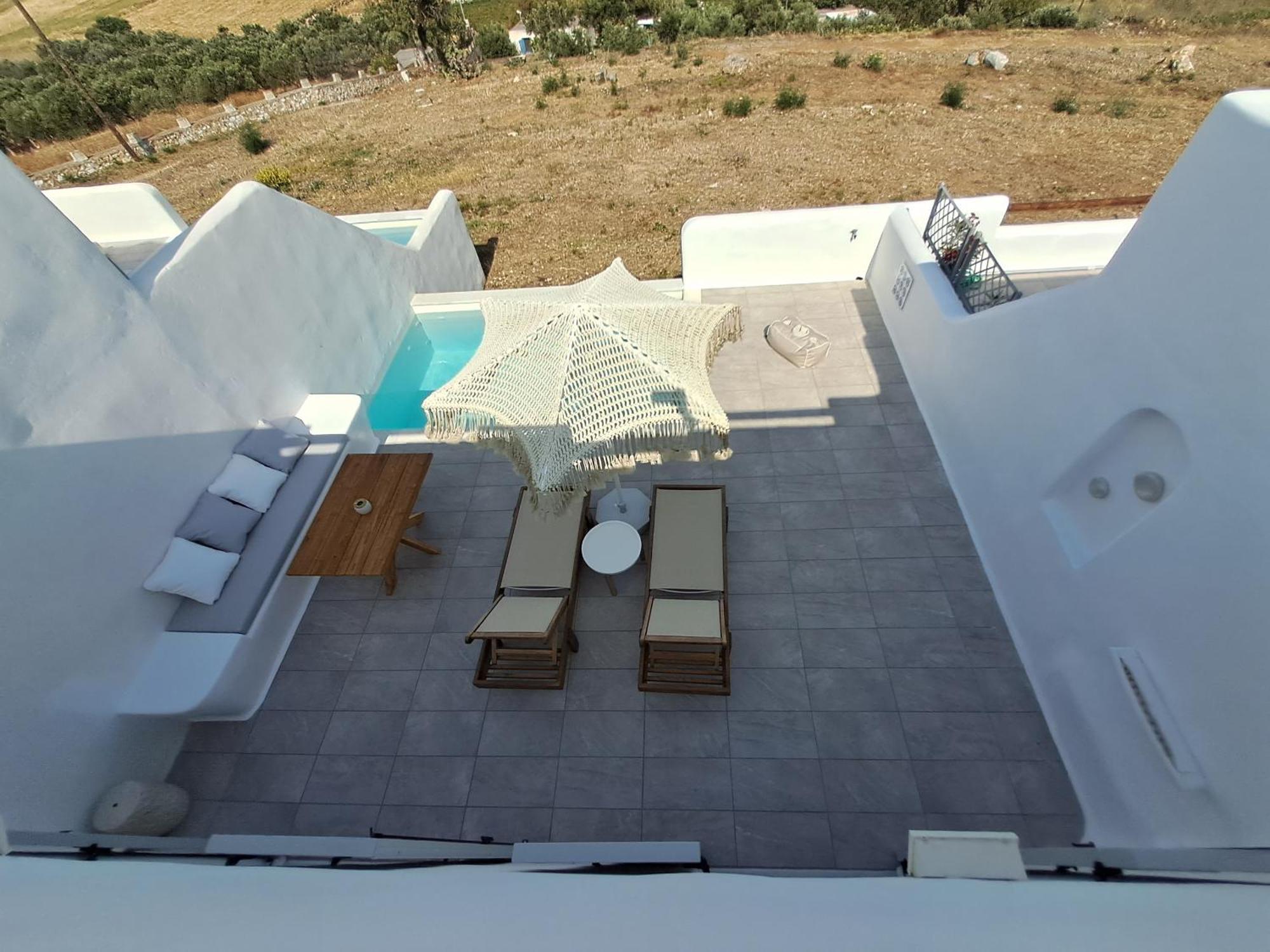 Ariadne'S Crown Suites Astro Concept Pool Luxury Naxos Vivlos Exterior photo