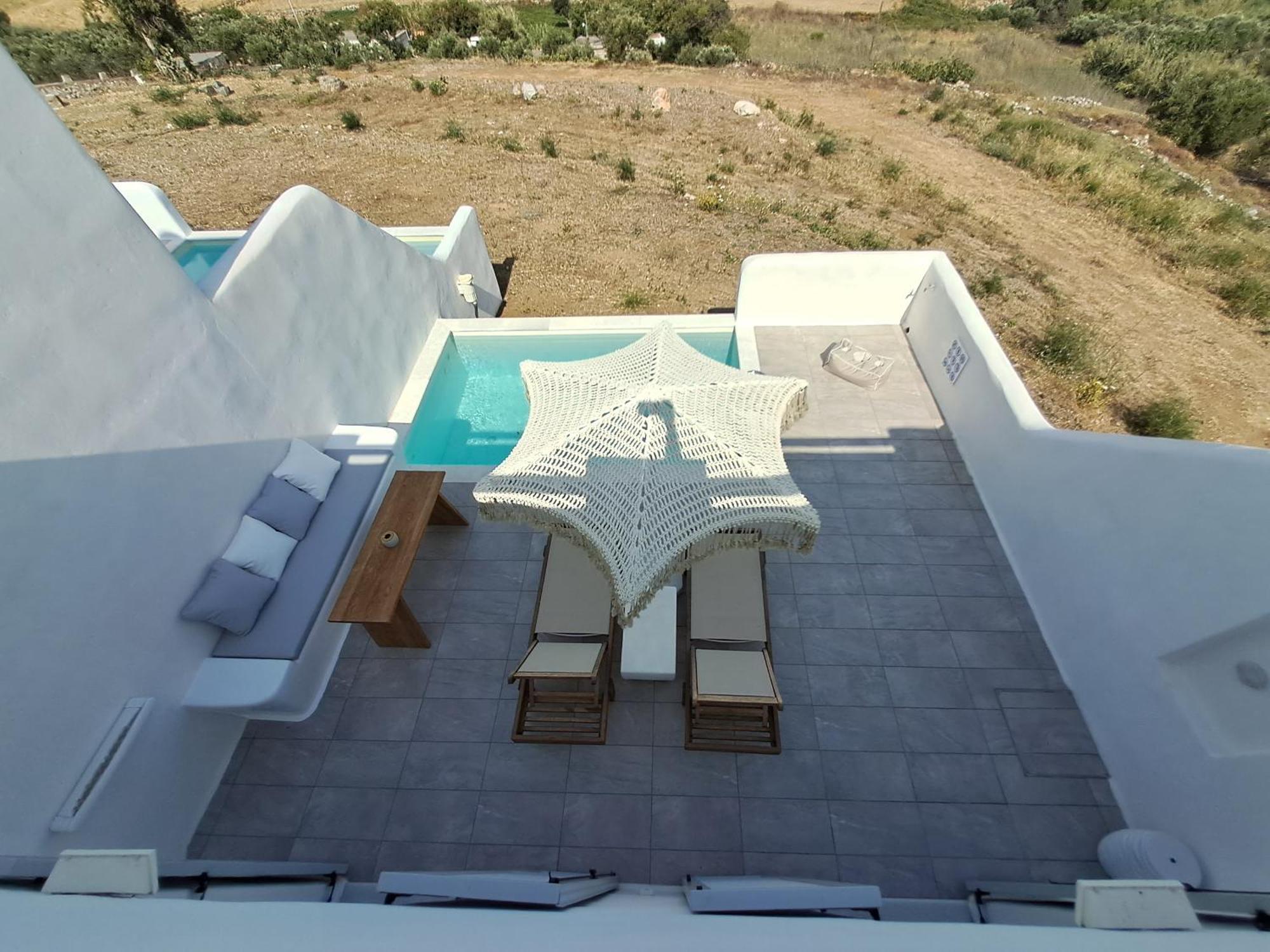 Ariadne'S Crown Suites Astro Concept Pool Luxury Naxos Vivlos Exterior photo